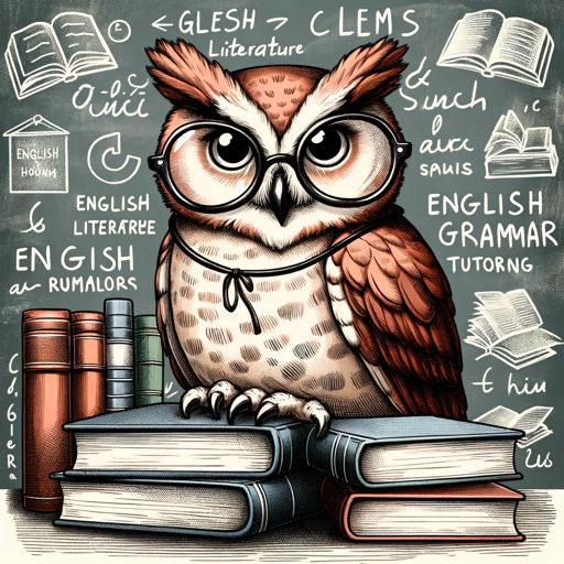 Tutor me - English | Dynamic English tutor with literary insights, creative writing support, and communication coaching.